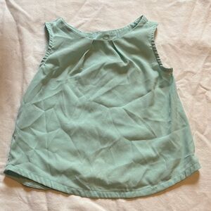 Old Navy Girls Light Mint Green Sleeveless Top